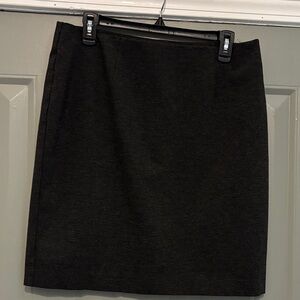 J. Jill Elegant Black Pencil Skirt